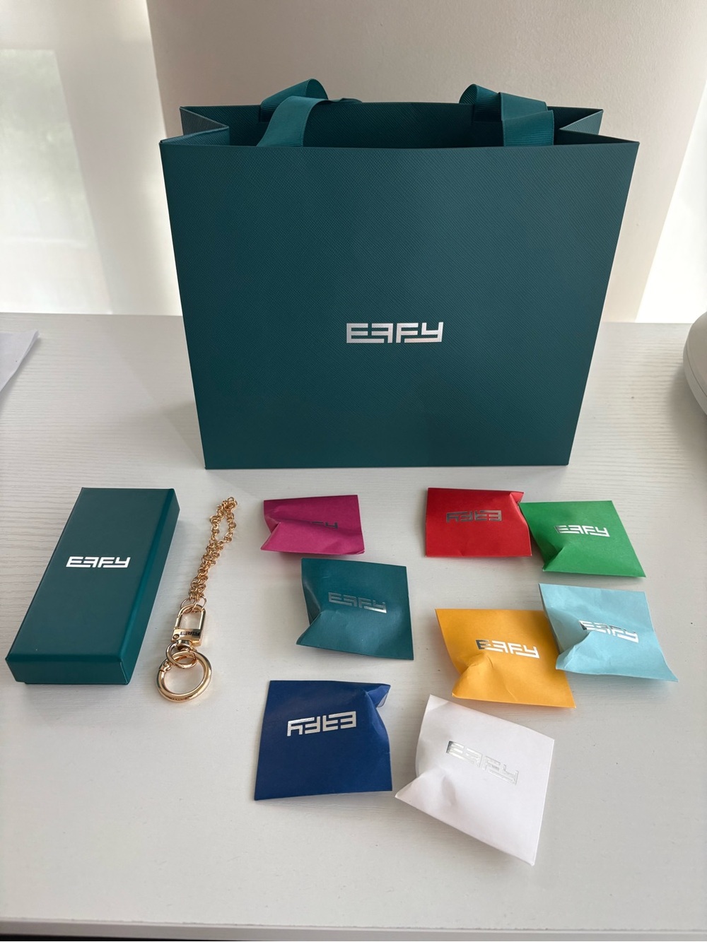 Effy Bells bag charm complete NIB